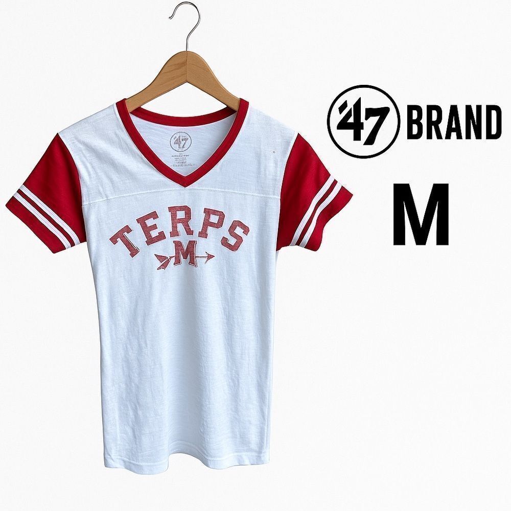 🌴 ’47 Brand Maryland Terps Tee | Women’s M | Vintage Look